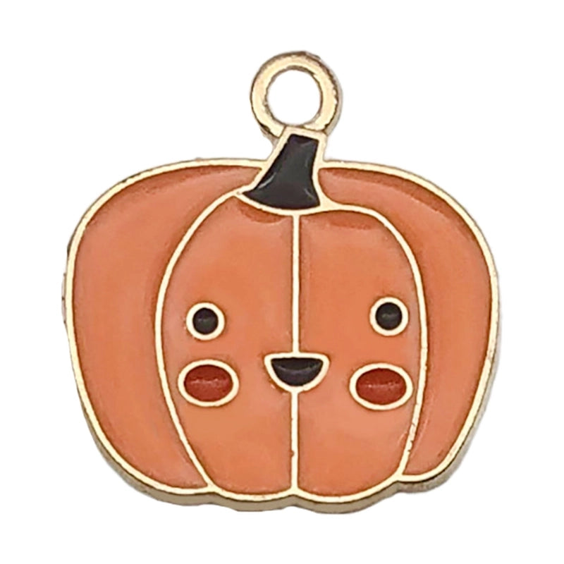 20 PCS/Package 19x18mm 19x22mm 23x14mm Alloy Animal Pumpkin Mushroom Pendant Jewelry Accessories