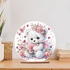 DIY Bear Diamond Painting Acrylic Single Side Desktop Decor