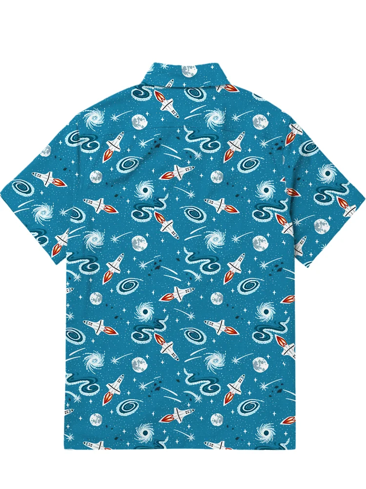 1950s Interstellar Atomic - 100% Cotton Shirt