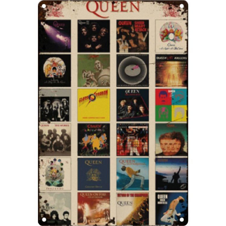 【20*30cm/30*40cm】Queen - Vintage Tin Signs/Wooden Signs