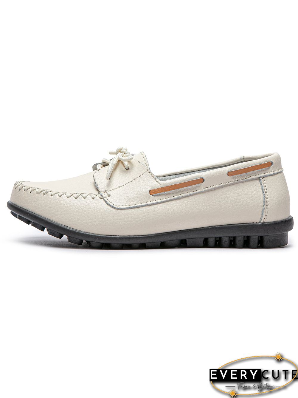 Retro Casual Simple Lace-up Flat Shoes