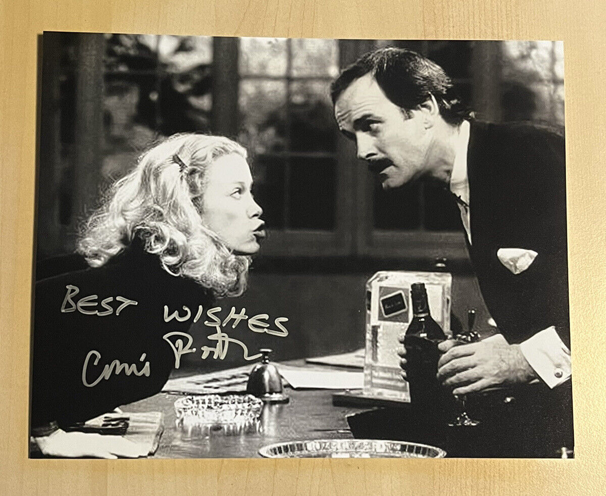 CONNIE BOOTH SIGNED 8x10 Photo Poster painting ACTRESS AUTOGRAPHED MONTY PYTHON TV STAR RARE COA