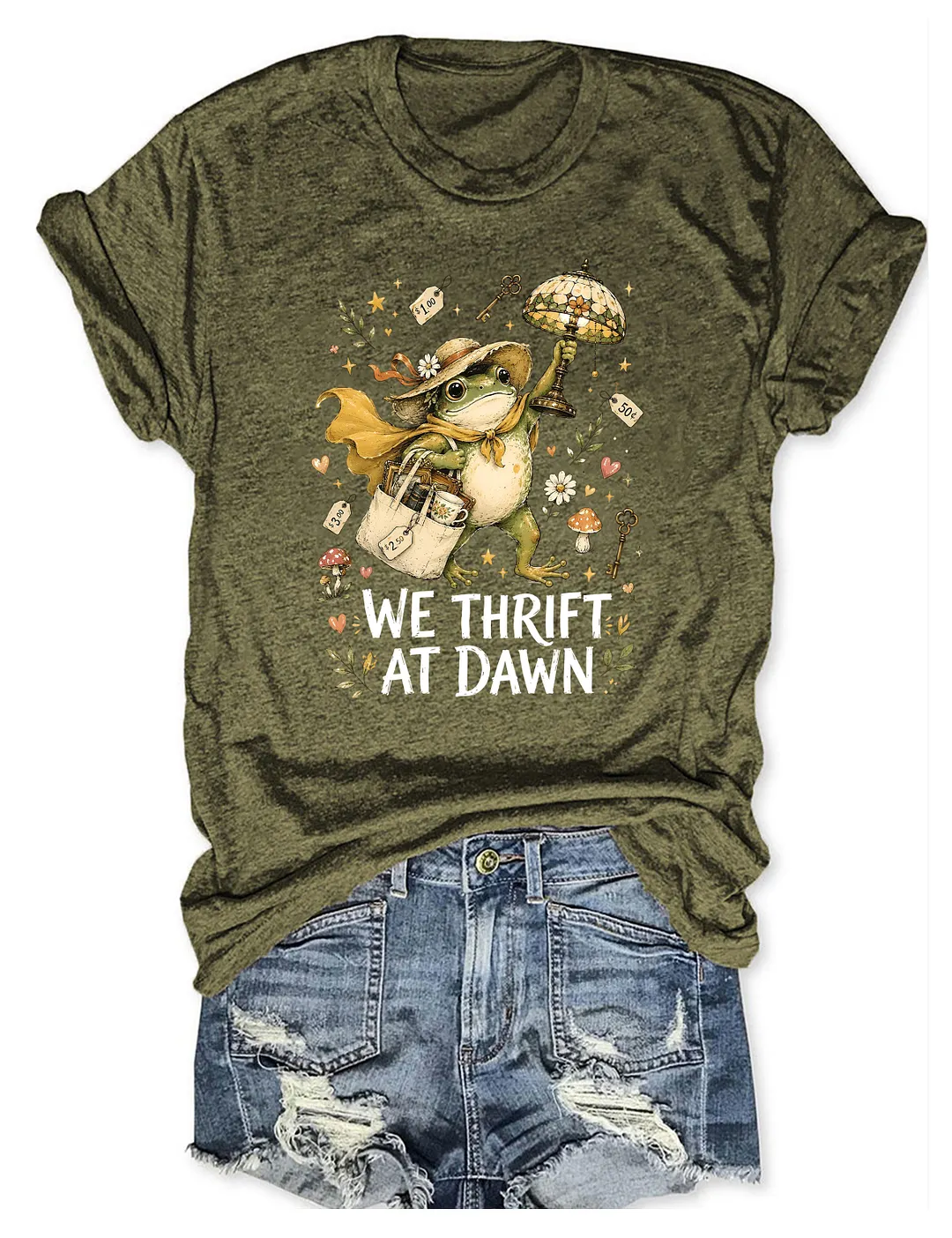 We Thrift At Dawn T-shirt