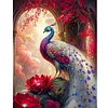 (US Only)Diamond Painting - Full Round Drill - Peacock (Canvas|30*40cm)