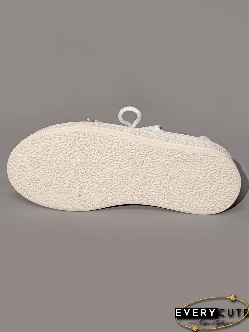 Fashionable Lightweight Breathable Lace-Up Platform Flyknit Casual Shoes