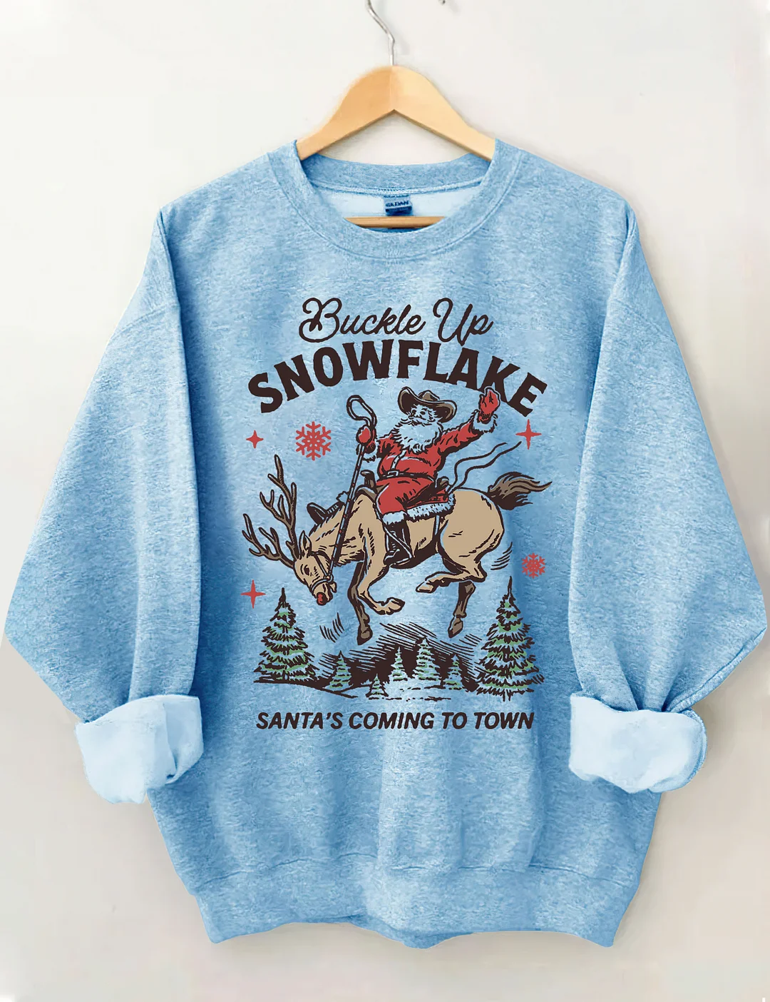 Santa's Coming To Town Sweatshirt