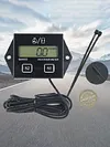 Electronic Hour Meter LCD Display Engine RPM for Motorcycle Marine Chainsaw Bike