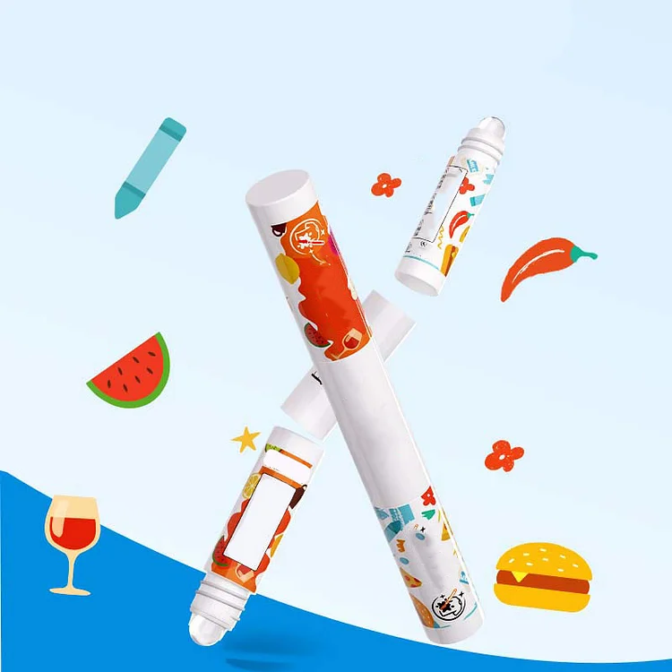 Penna Smacchiante Doppia Punta Portatile