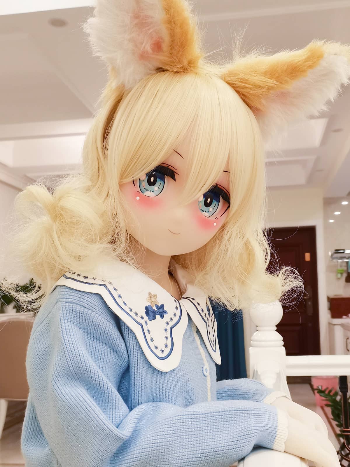 Aotume Mini  Doll 135cm (4.43') Slim TPE  Flat Breasts - nine-tailed fox Cosplay (NO.543) Aotume Littlelovedoll