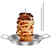 Removable BBQ Rack Replacement Spikes Vertical Meat Chicken Skewer Grill Holder