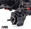 AMK Brass Counter Weight Black Coating TRX4 Portal Axle Housing for 1/10 RC Crawler TRX6 TRX-4 Bronco Defender Upgrade (8 in 1 Set for TRX4)