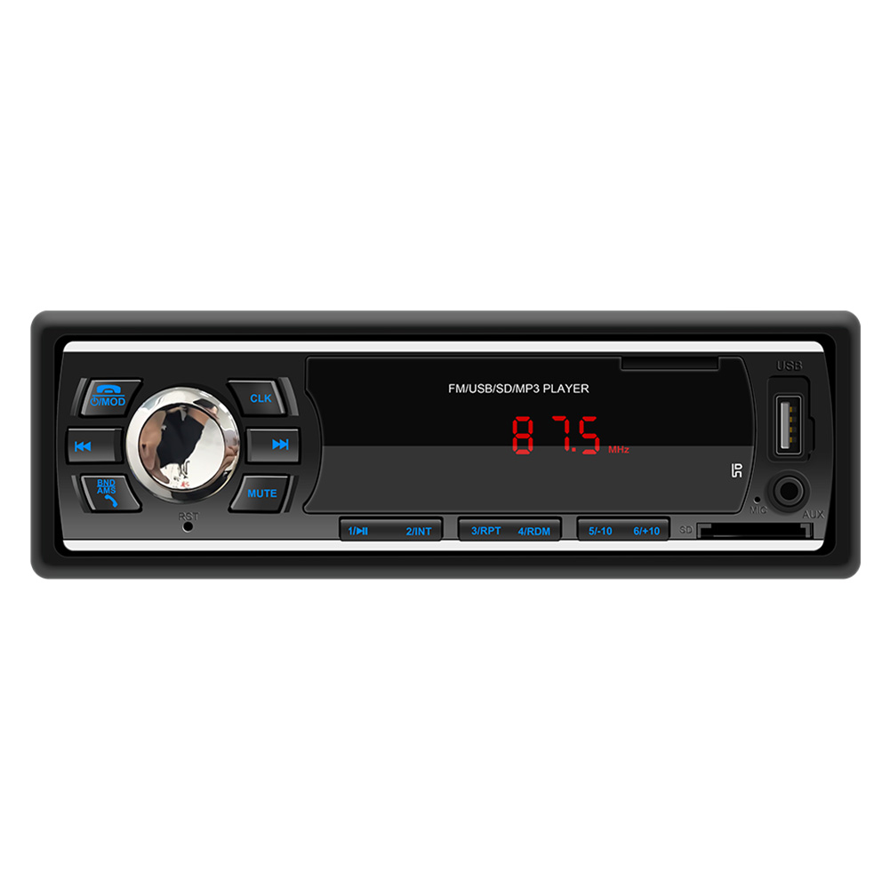 

6249 Bluetooth-compatible Digital Car FM Radio Auto Music Audio MP3 Player, 501 Original