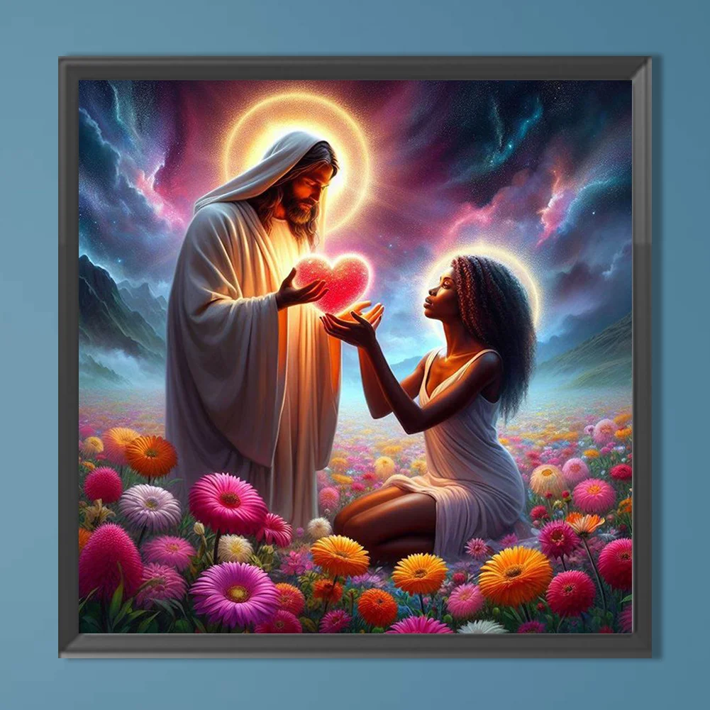 Diamond Painting - Full Round Drill - Jesus(Canvas|40*40cm)