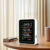 Smart Air Quality Monitor Real-Time Indoor WiFi Air Quality Detector for AQI CO2