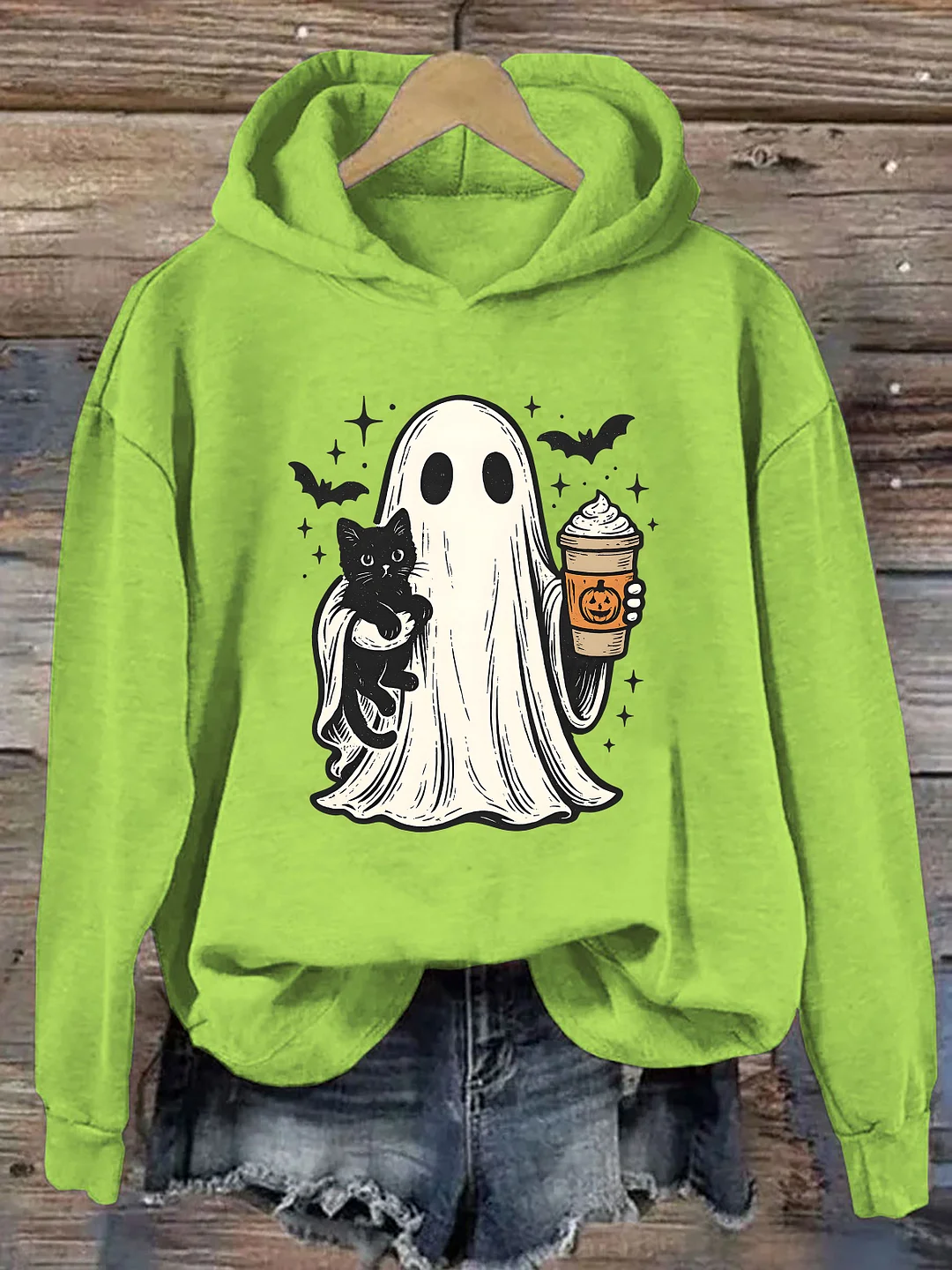 Pumpkin Spice Ghost Hoodie