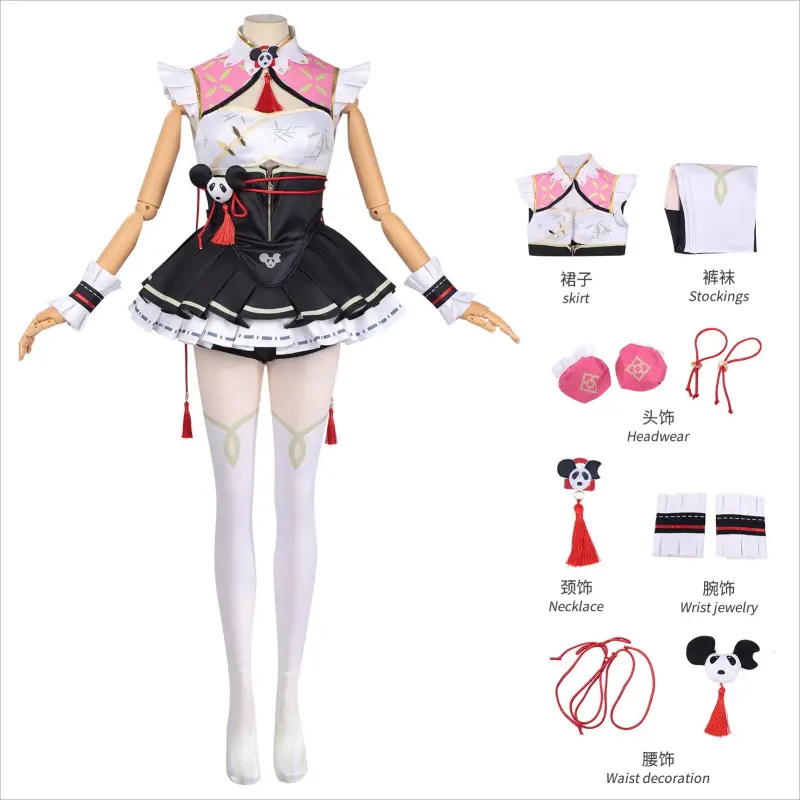 [Wetrose] Pre-Order Neverness To Everness NTE Chiz Verdant Grace Cheongsam Game Outfit Cosplay Costume 