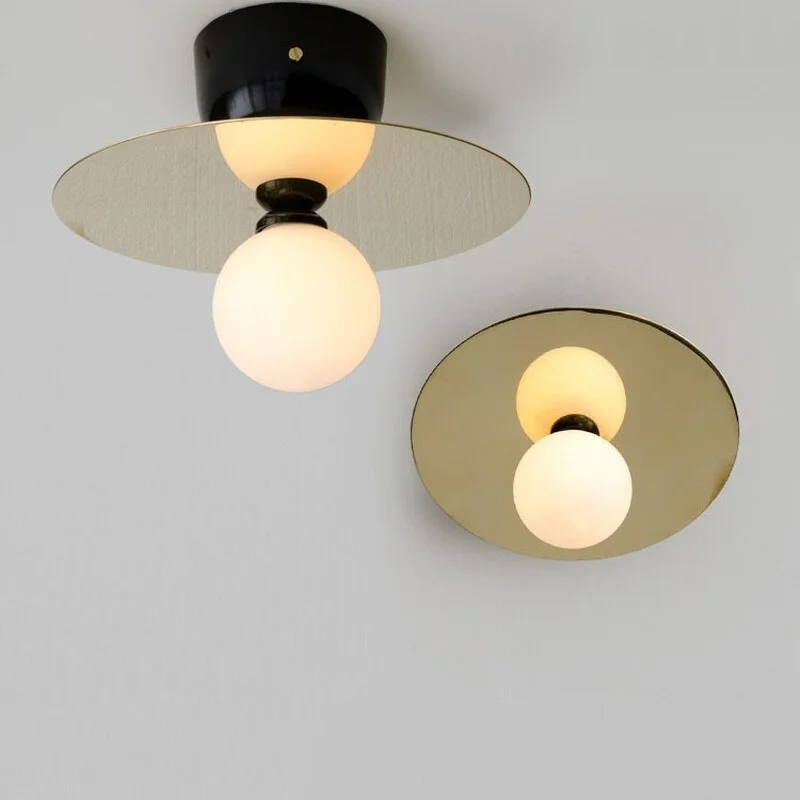 Creative LED Ceiling Lamp Gold Modern Loft Kitchen Decor Ceiling Lights Bedroom Living Room Dining Room Decoration Light Fixture