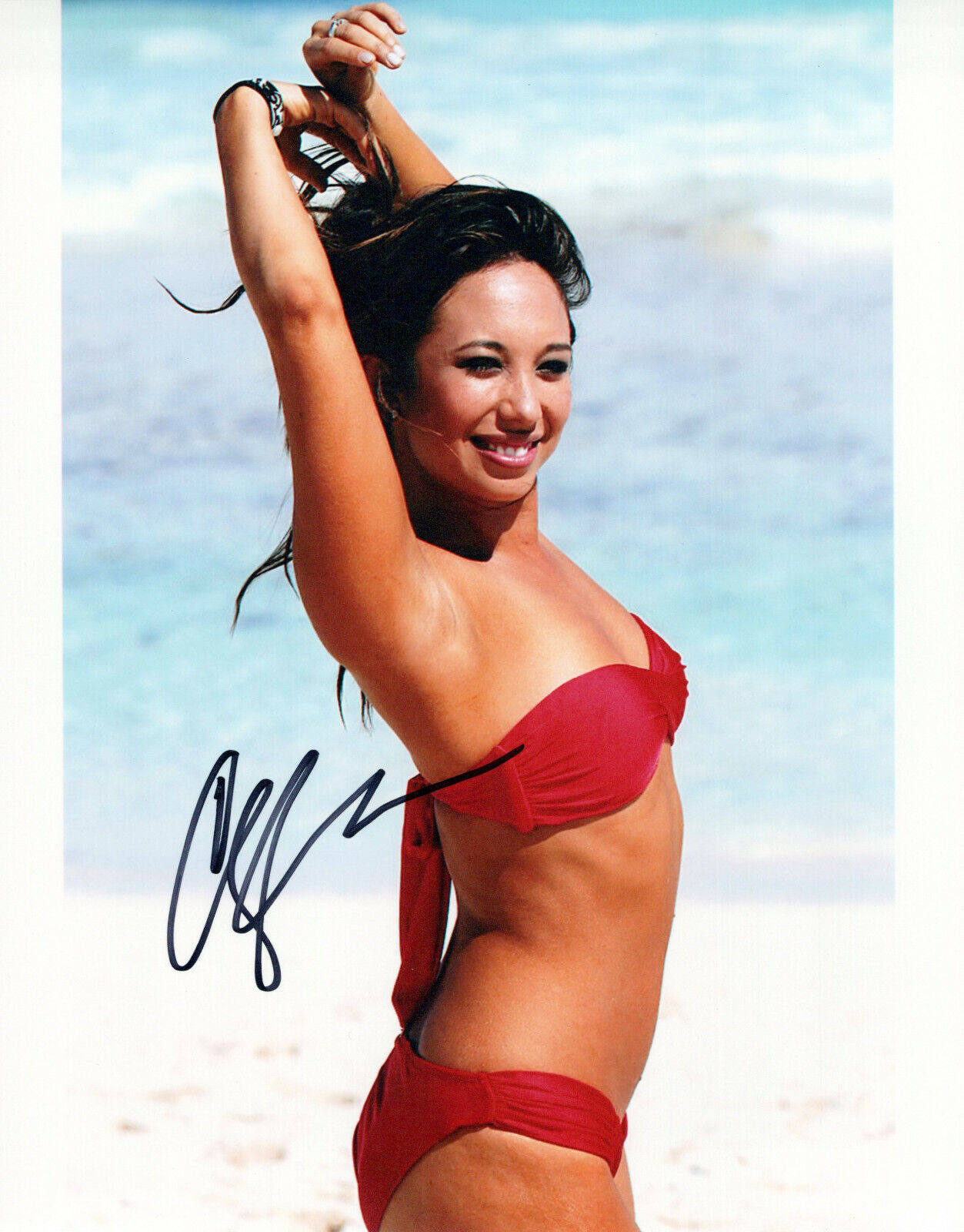 Cheryl Burke glamour shot autographed Photo Poster painting signed 8x10 #13