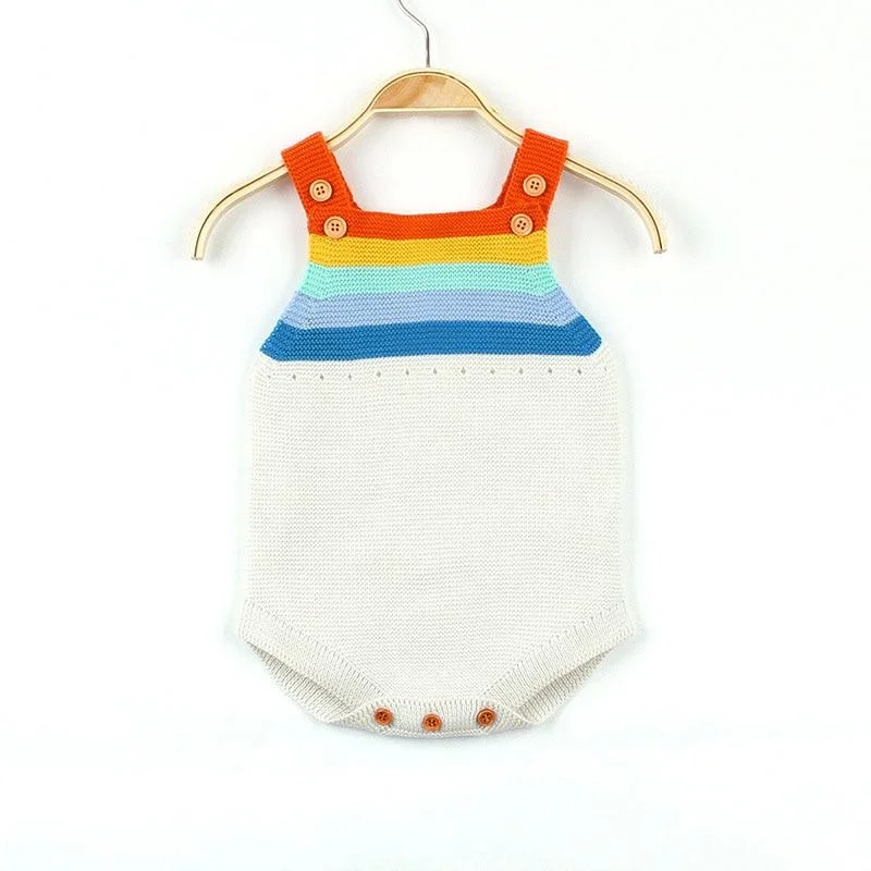 Baby Romper Jumpsuit Autumn Sweater Baby Knitted Sweater Jumpsuit Children Warm Clothing Fashion Jumpsuit