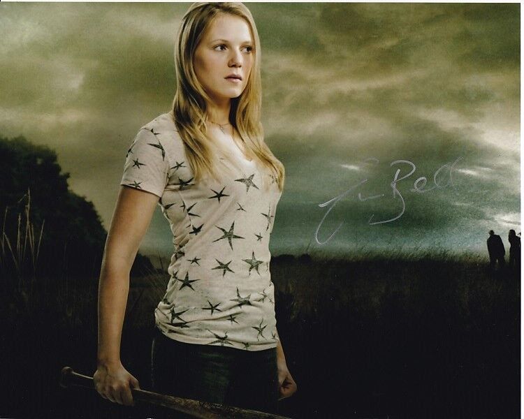 EMMA BELL signed autographed 8x10 THE WALKING DEAD AMY HARRISON Photo Poster painting