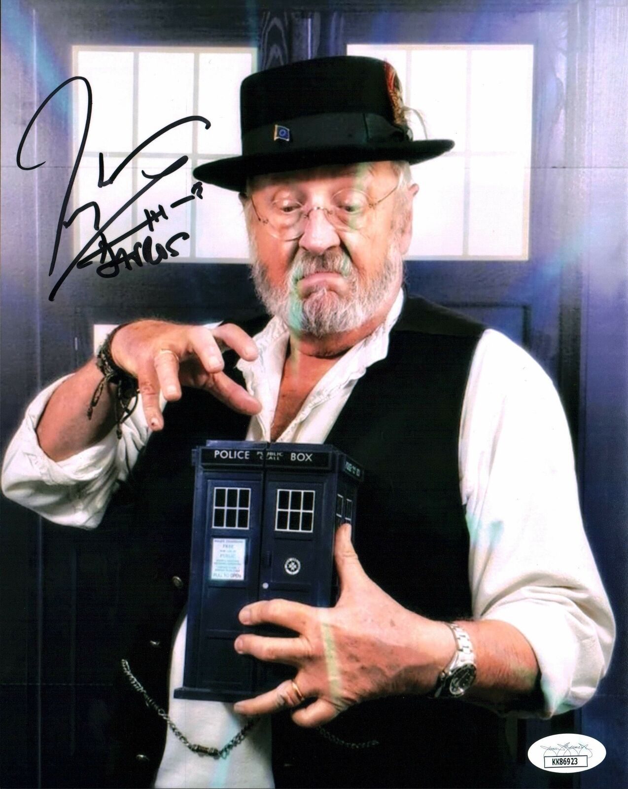 Terry Molloy Doctor Who 8x10 Photo Poster painting Signed Autograph JSA Certified COA Auto