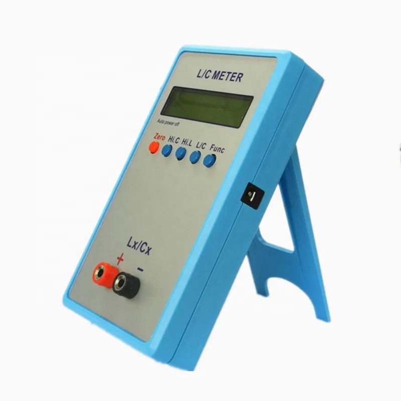 High Precision LC Meter Digital Bridge Multimeter Tester Handheld Inductance and Capacitance Measuring Meters LC200A