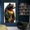 Silhouette Bear-11CT Stamped Cross Stitch 40*70cm(Big Size)