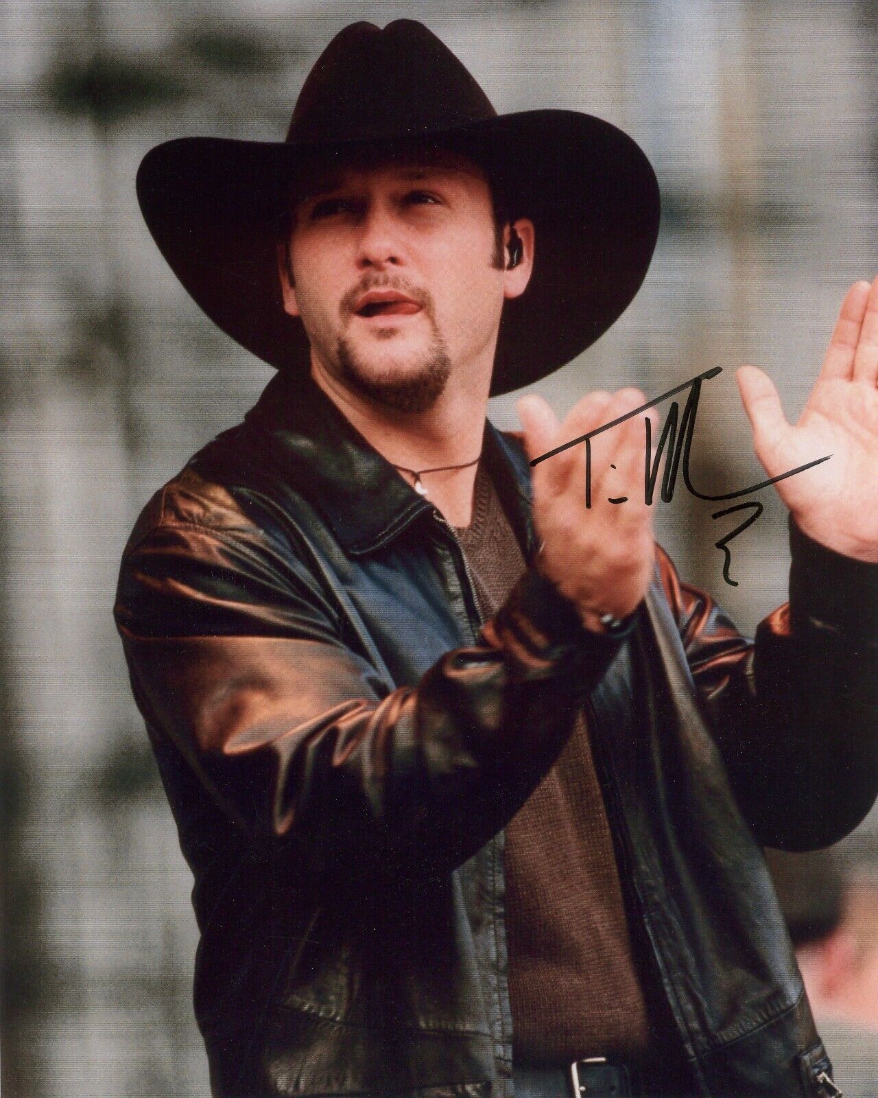 TIM McGRAW - LIVE Signed Autographed 8x10 Reprint Photo Poster painting !!