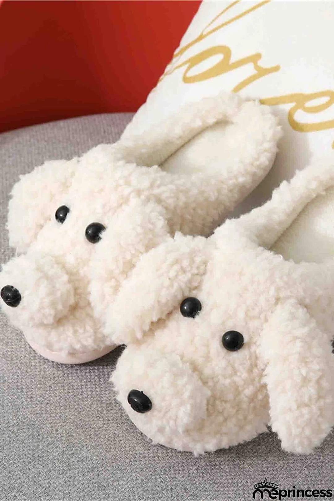 Puppy Plush House Slippers