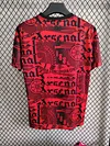 2025/2026 Arsenal Training clothes Red Football Jersey 1:1 Thai Quality