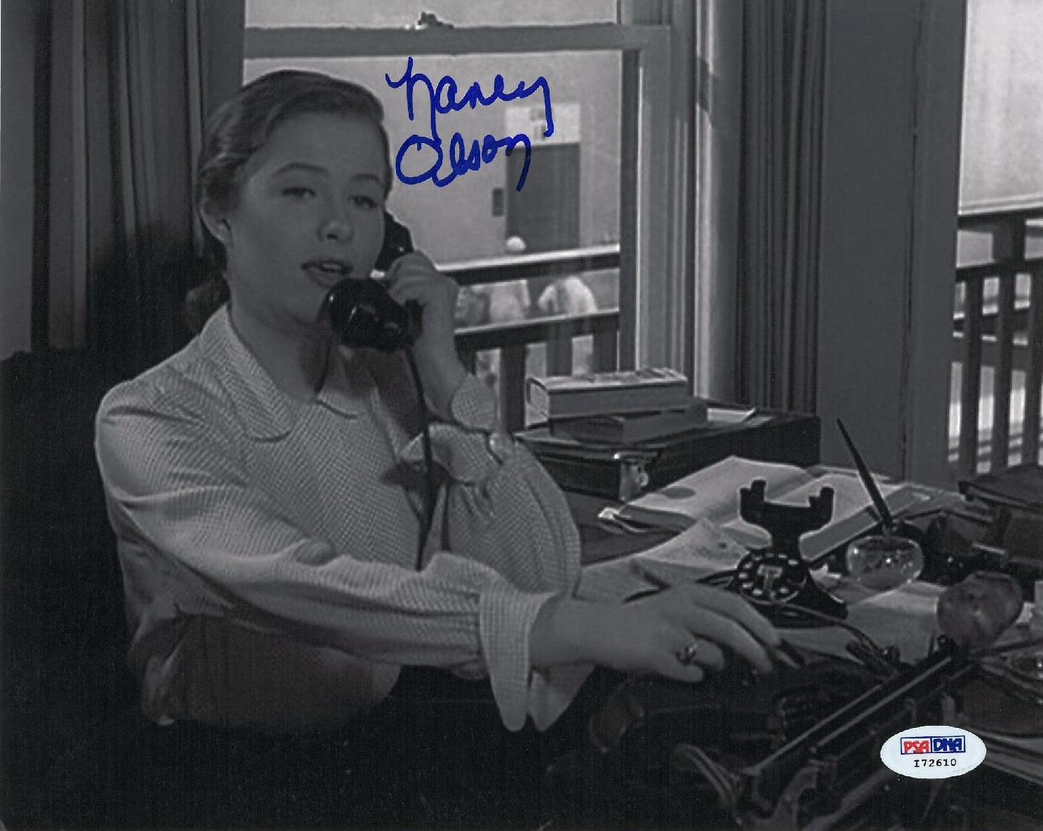 Nancy Olson Signed Authentic Autographed 8x10 Photo Poster painting (PSA/DNA) #I72610