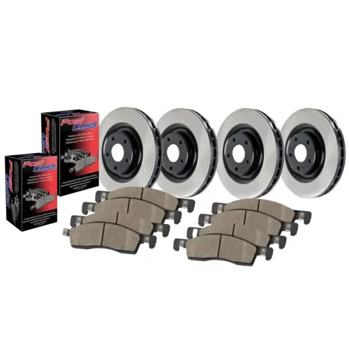 Dronehint For 2012-2017 Audi A5 Quattro 4 Wheel Disc Brake Kit Front and Rear Centric 2013 (For: Audi Sport) Parts