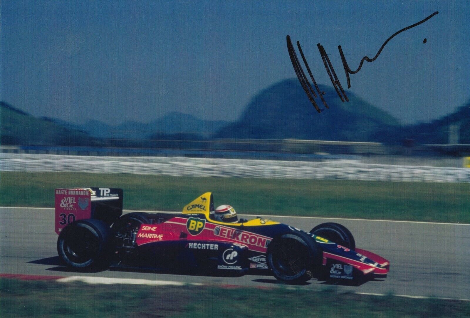 Philippe Alliot Hand Signed 12x8 Photo Poster painting Formula 1 Autograph 4.