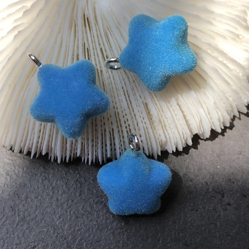 10 PCS/Package 15mm Plastic Resin Pentagram Jewelry Accessories Pendant