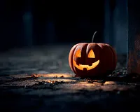 Pumpkin Night Glow - Diamond Painting