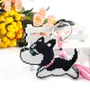 5Pcs Dog Hamster Cat Sheep Beaded Cross Stitch Kit for Kids Adults Beginners