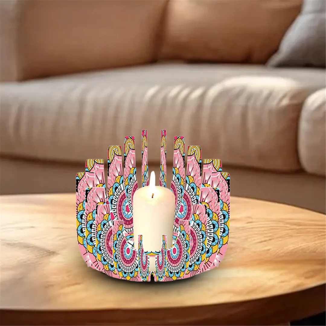 DIY Diamond Art Painting Kits of Candle Holder for Aromatherapy & Home Decor