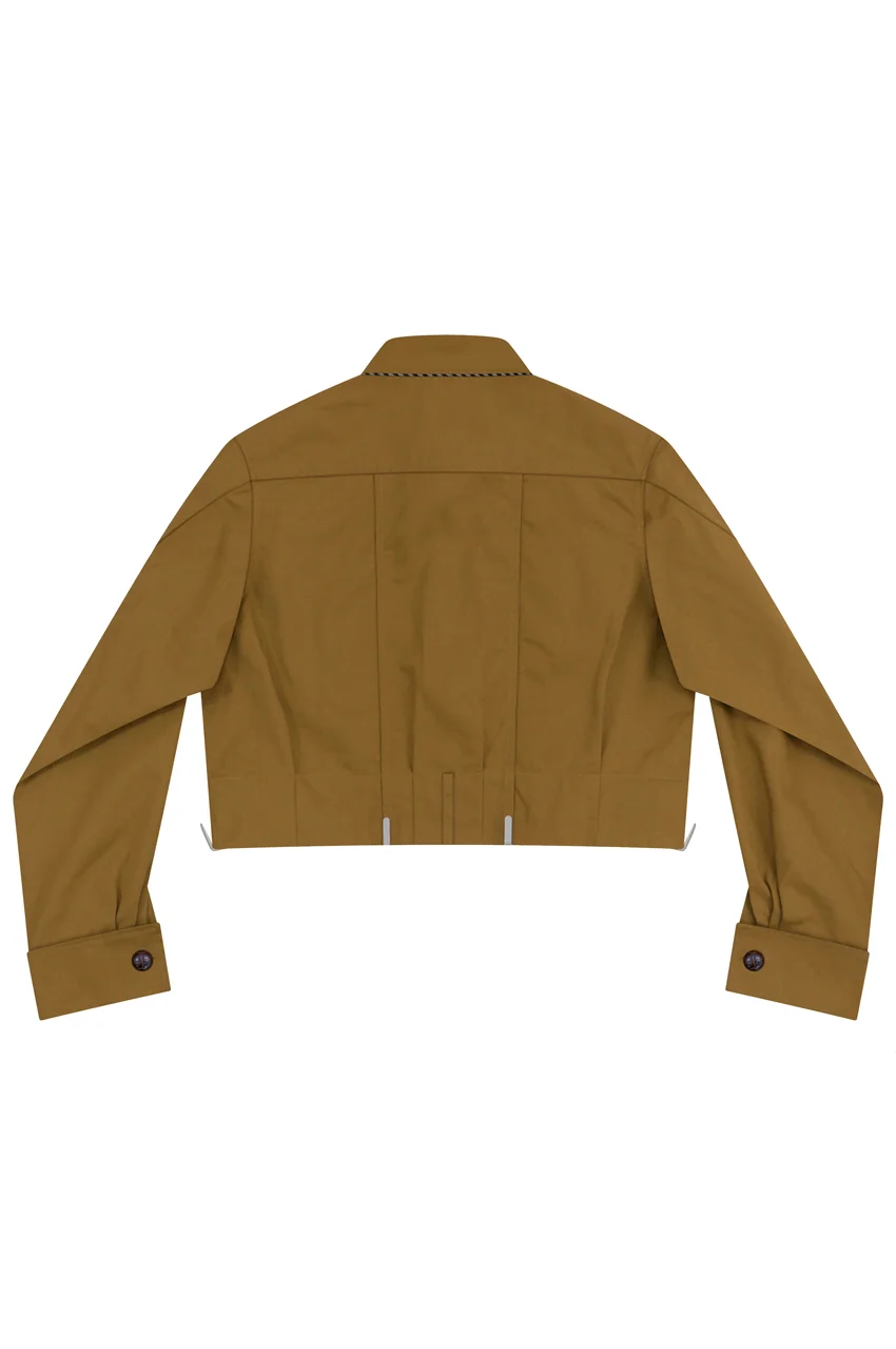   Elite German EM/NCO Brown Service Shirt German-Uniform