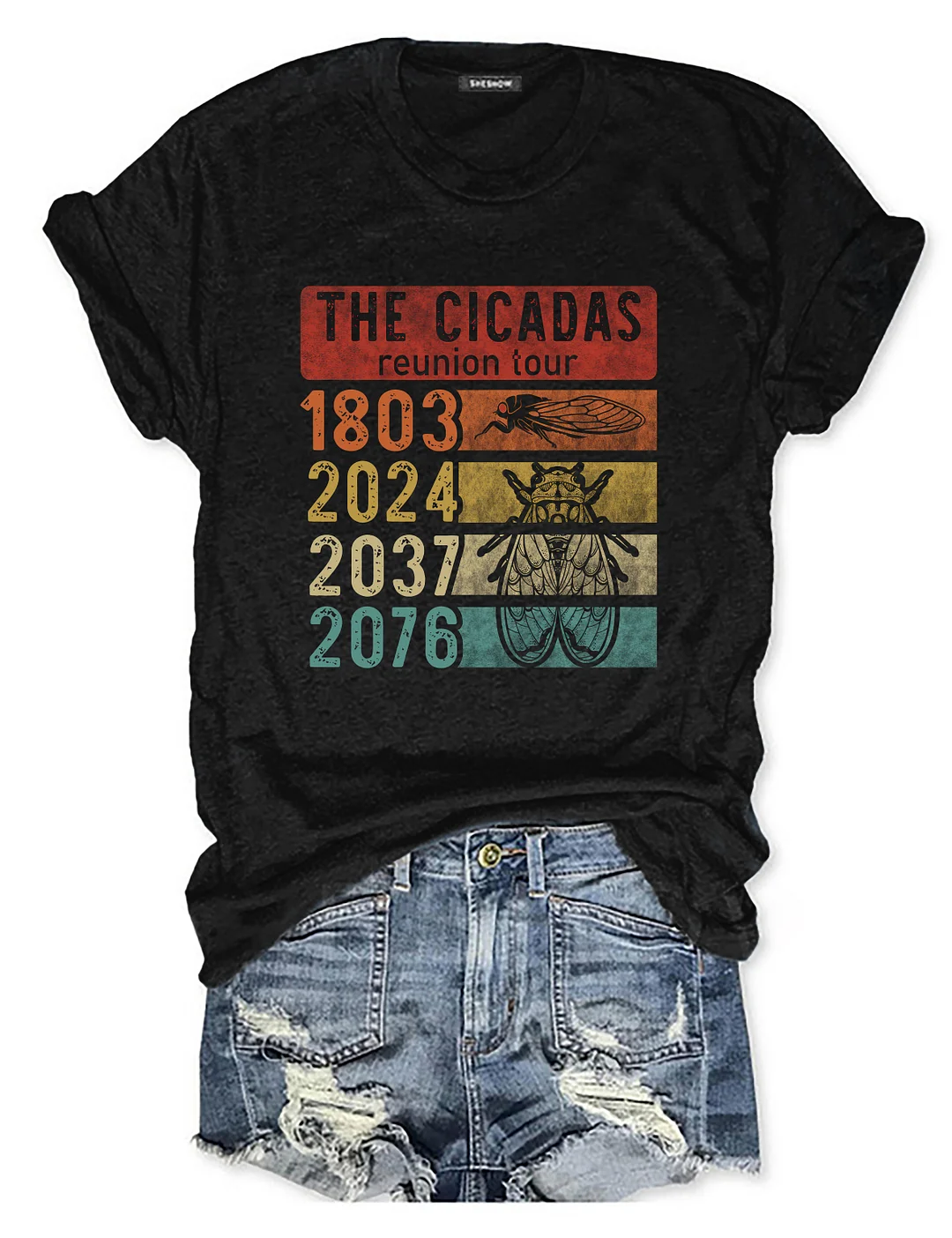The Cicadas Reunion Tour T-shirt