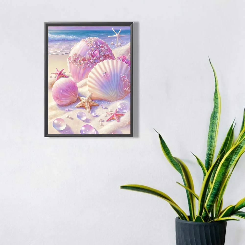 Diamond Painting - Full Round Drill - Beach(30*40cm)