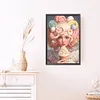uk.everydayedeals (Limited Stock)Diamond Painting - Round AB Drills - Ice Cream Girl(45*65cm)