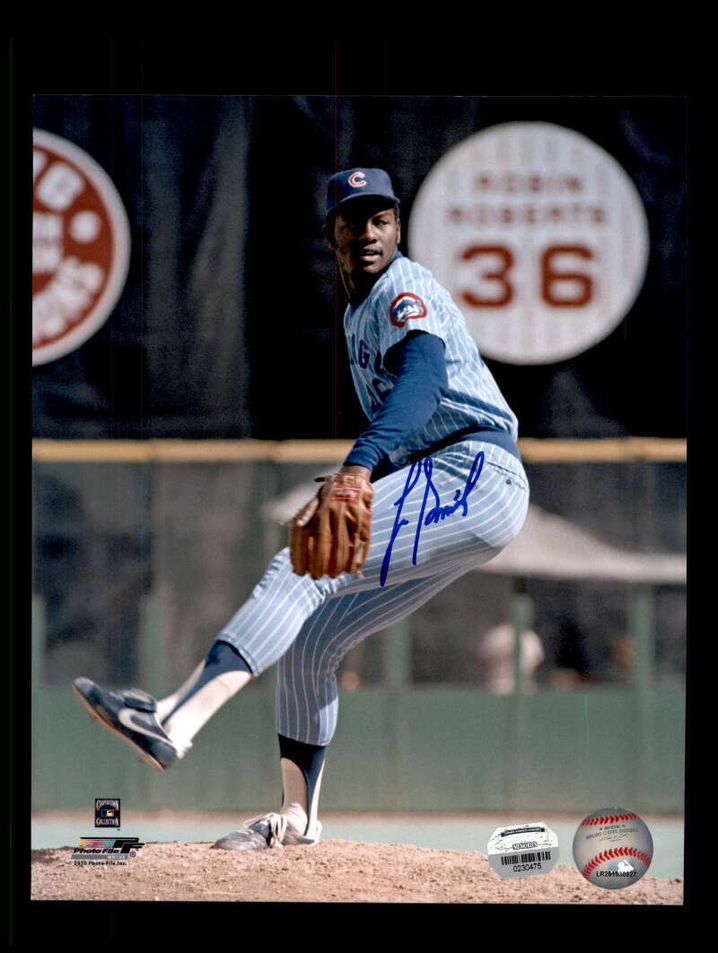Lee Smith Mounted Memories Coa Signed 8x10 Photo Poster painting Autograph