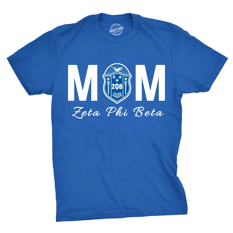 Zeta Phi Beta MOM T-shirt