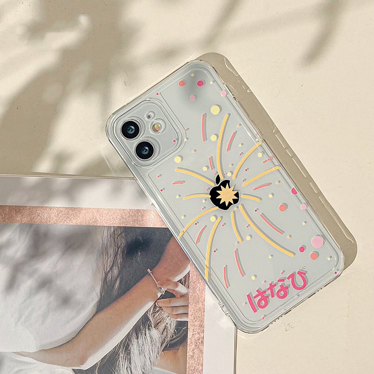 Kawaii Fireworks Hanabi Phone Case For Iphone weebmemes