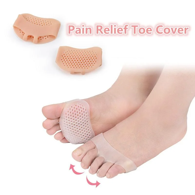Insoles Forefoot Pads for Women High Heel Shoes Foot Blister Care Toes Insert Pad Silicone Gel Insole Pain Relief Toe Pad Insert