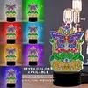 DIY Diamond Painting 7 Color Night Light Lamp Home Decoration Ornament Gift Kit(Butterfly)