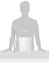 LEAKTITE 2GLSKD 2-Gallon White Plastic Pail
