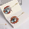5Pcs DIY Diamond Painting Dragon Keychain