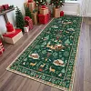 🎅🎄Tapis de No&euml;l Doux et Antid&eacute;rapant pour la D&eacute;coration de la Maison
