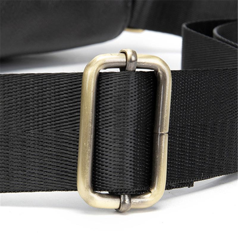 Men's Casual Vintage Style Leather Solid Color Crossbody Bag Shoulder Bag